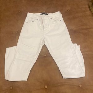 white kut jeans